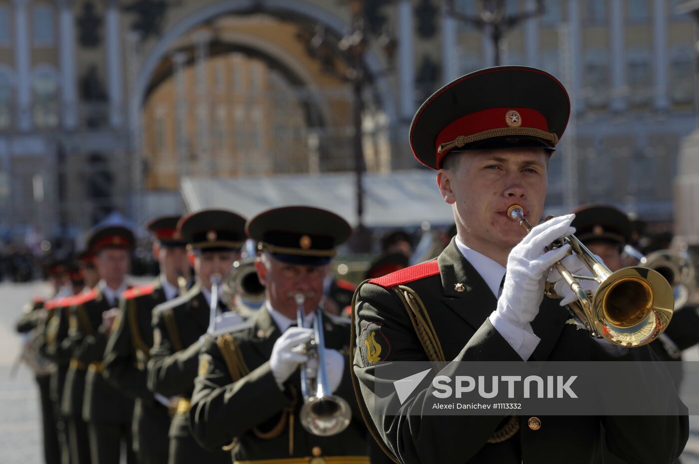 Final rehearsal of Victory Day parade