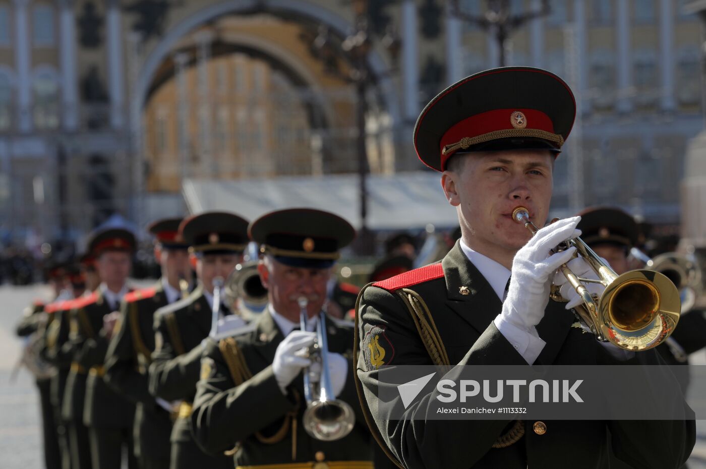 Final rehearsal of Victory Day parade