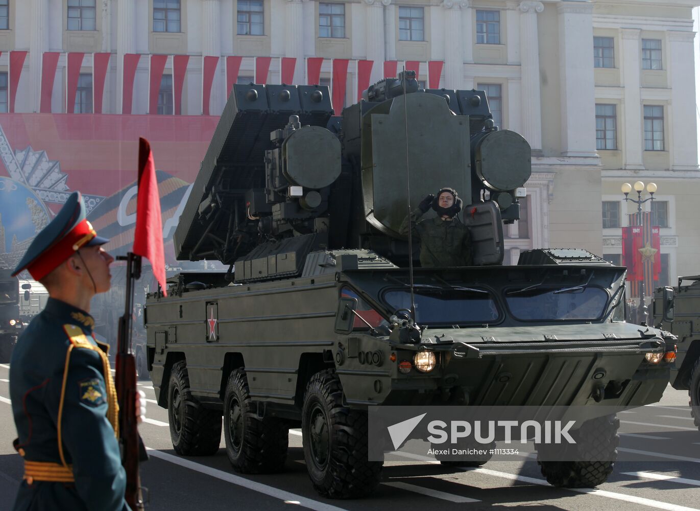Final rehearsal of Victory Day parade