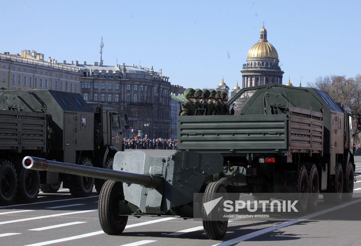 Final rehearsal of Victory Day parade