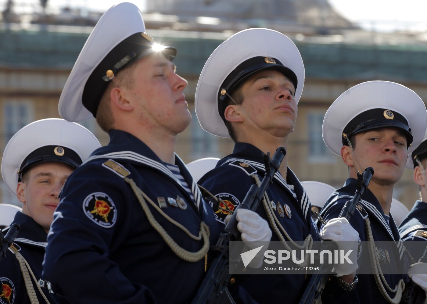 Final rehearsal of Victory Day parade