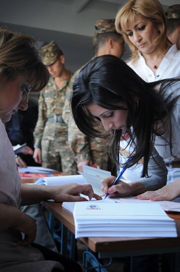 Parliamentary election in Armenia