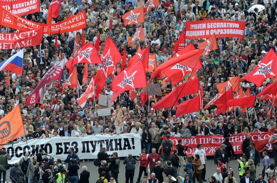 March-of-Millions rally in Moscow