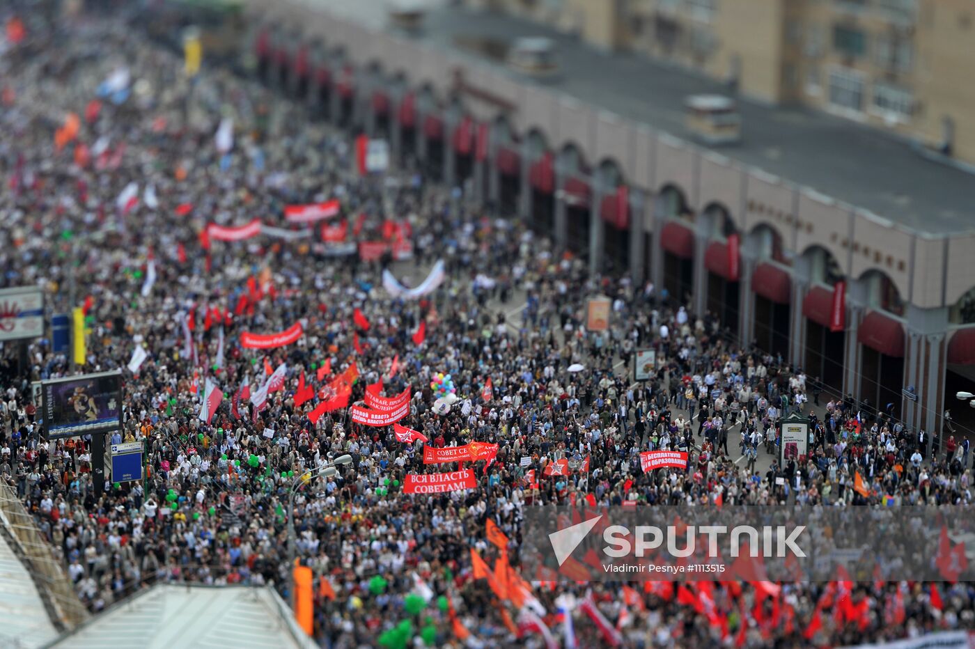 March-of-Millions rally in Moscow