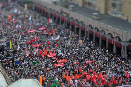 March-of-Millions rally in Moscow