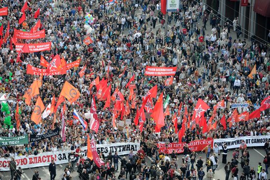 March-of-Millions rally in Moscow