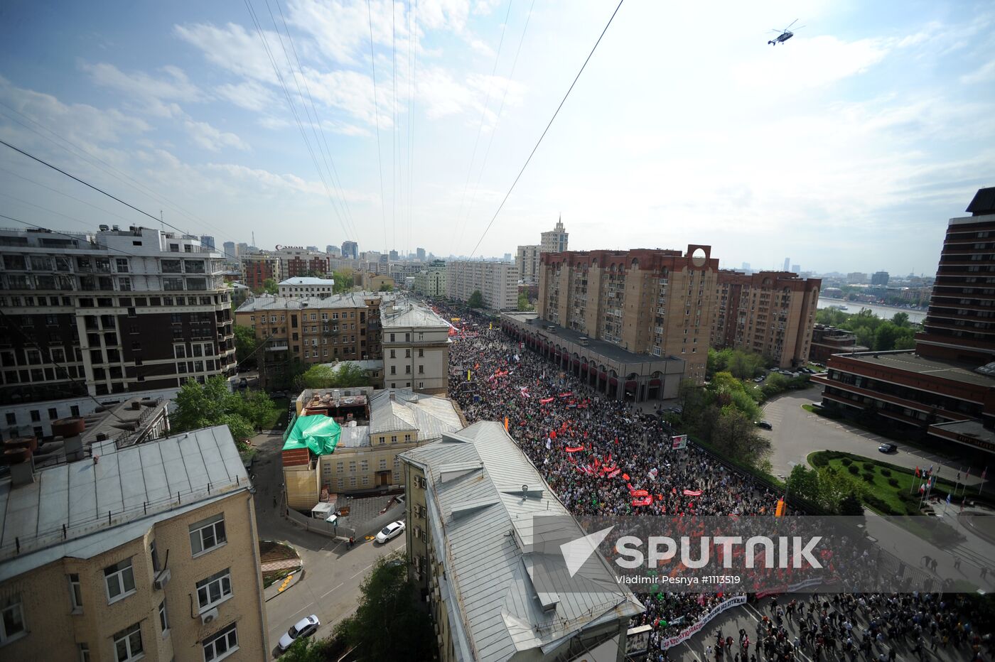 March of Millions rally in Moscow