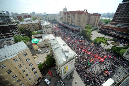 March of Millions rally in Moscow