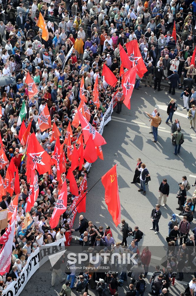 March-of-Millions rally in Moscow