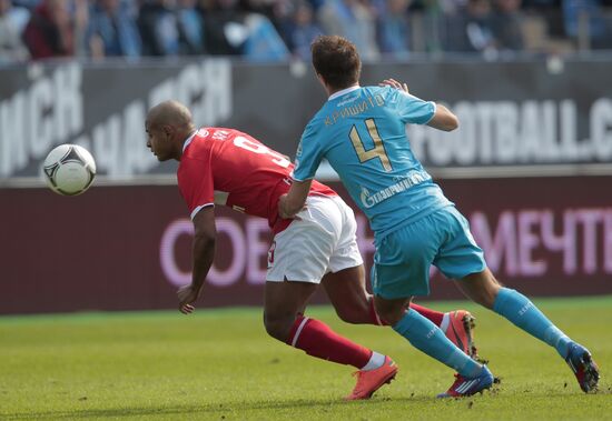 Russian Football Premier League. Zenit vs. Spartak