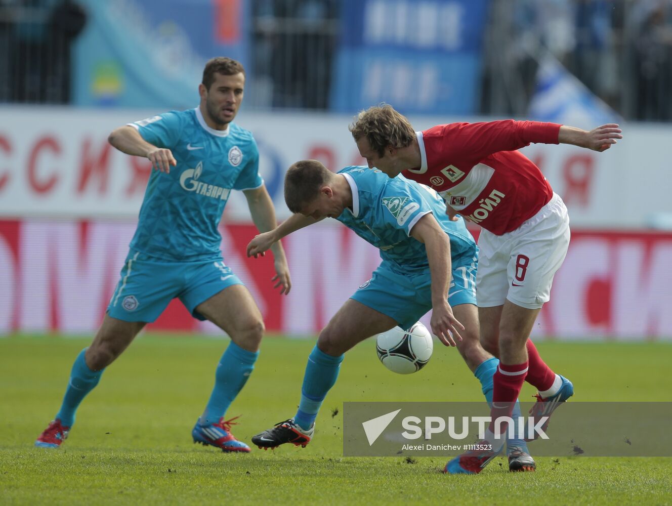 Russian Football Premier League. Zenit vs. Spartak