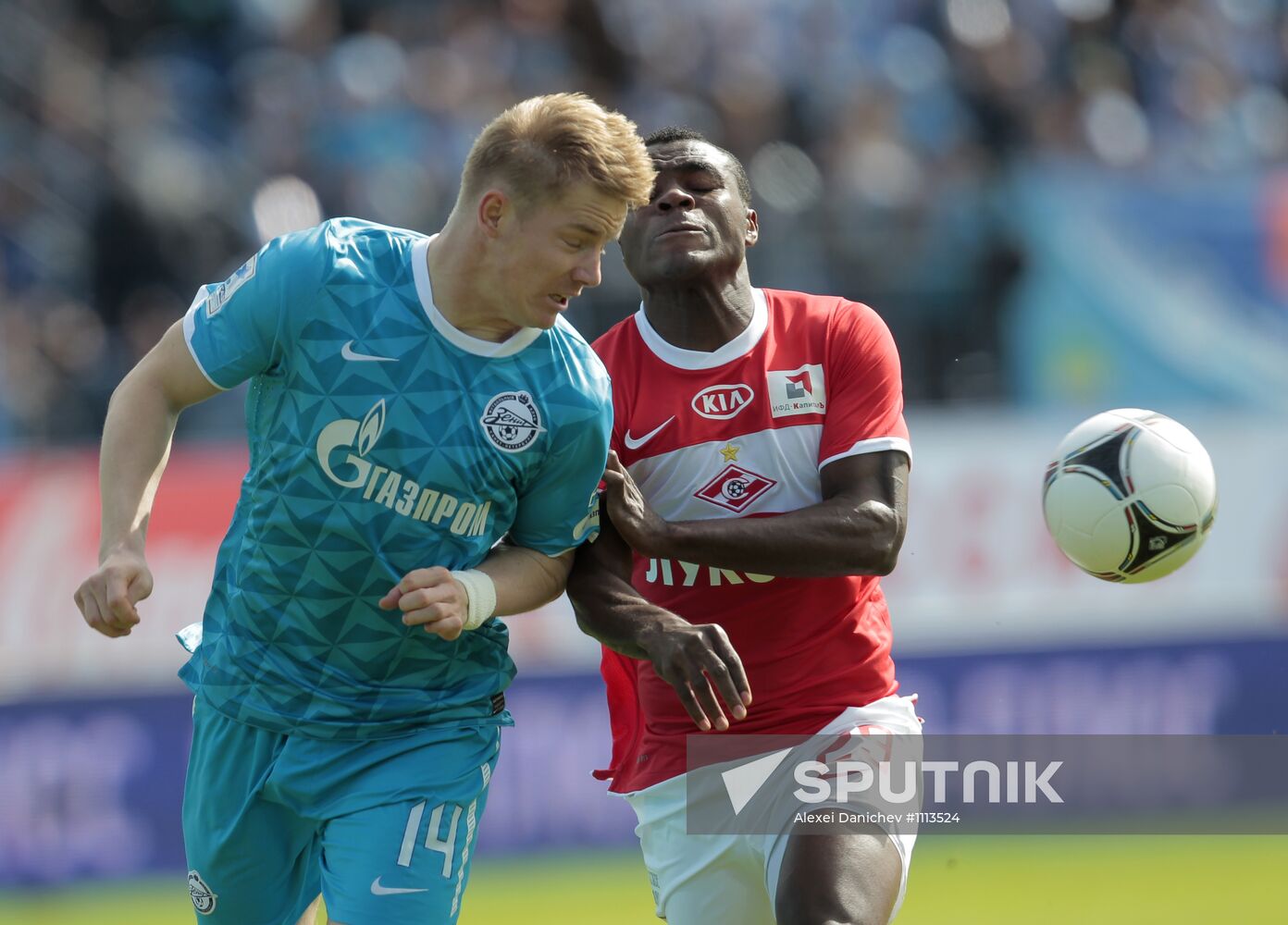 Russian Football Premier League. Zenit vs. Spartak