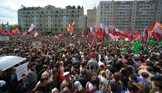 March-of-Millions rally in Moscow