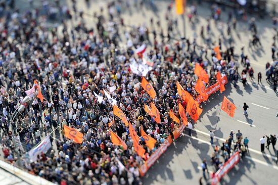Opposition stages March of Millions in Moscow
