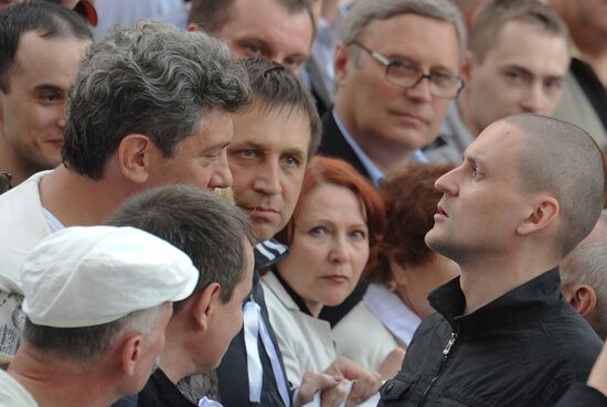 "March of millions" in Moscow
