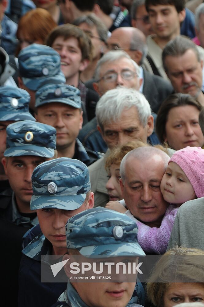 Opposition stages March of Millions in Moscow