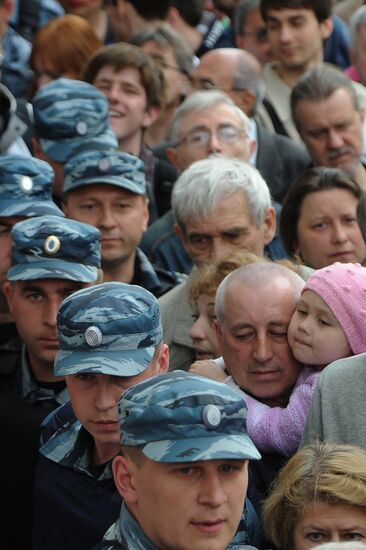 Opposition stages March of Millions in Moscow