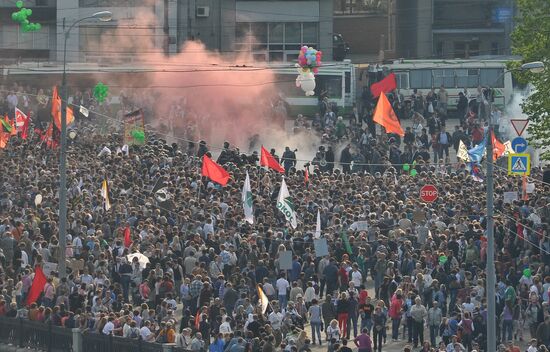 March-of-Millions rally in Moscow