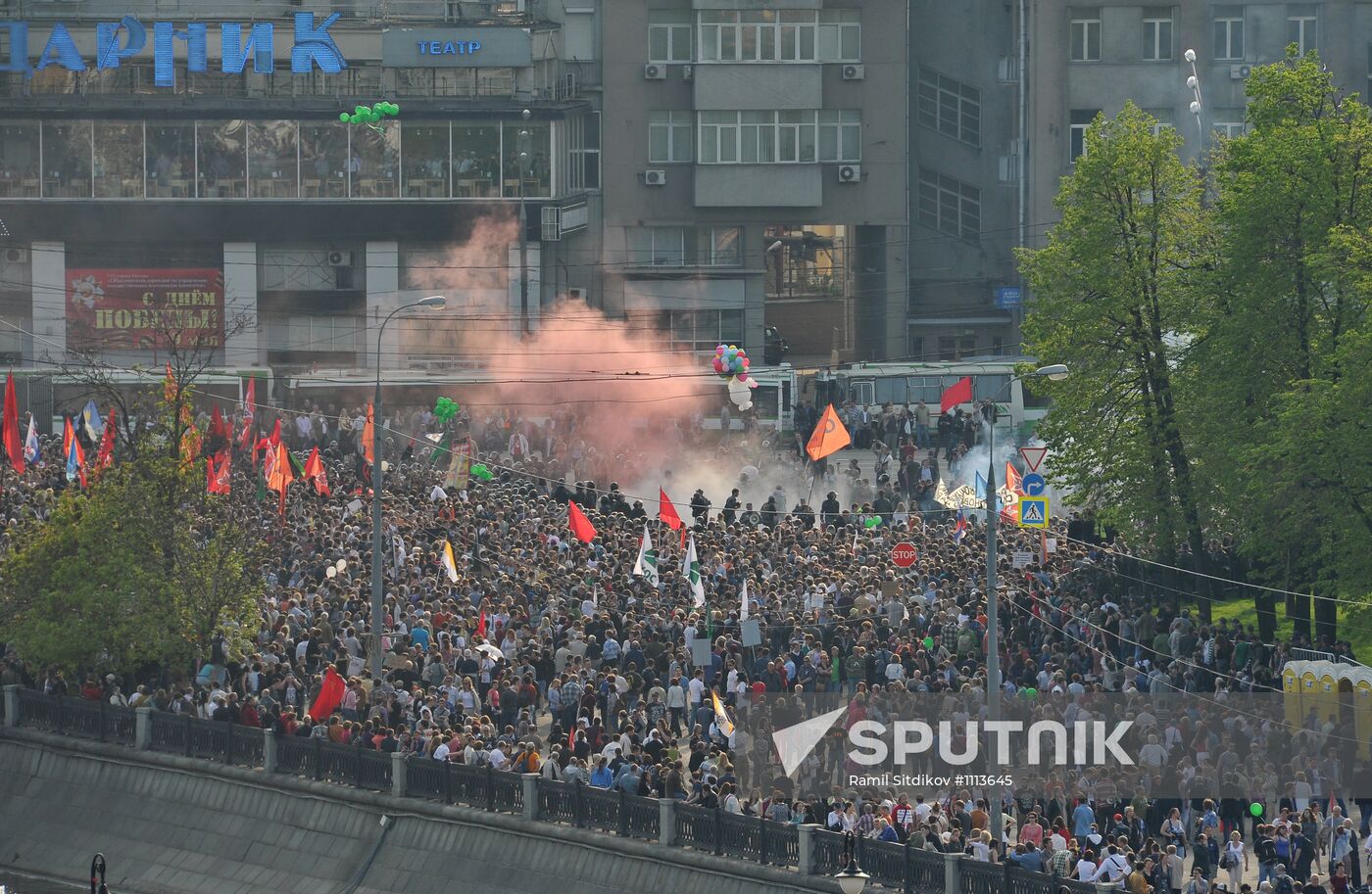 March-of-Millions rally in Moscow