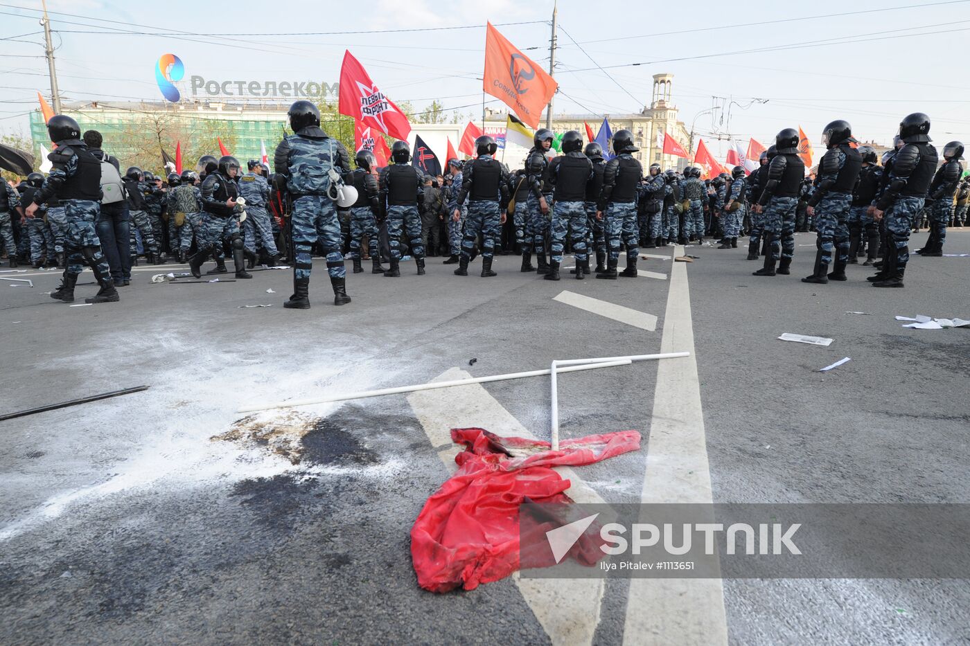 March of Millions participants detained in Moscow