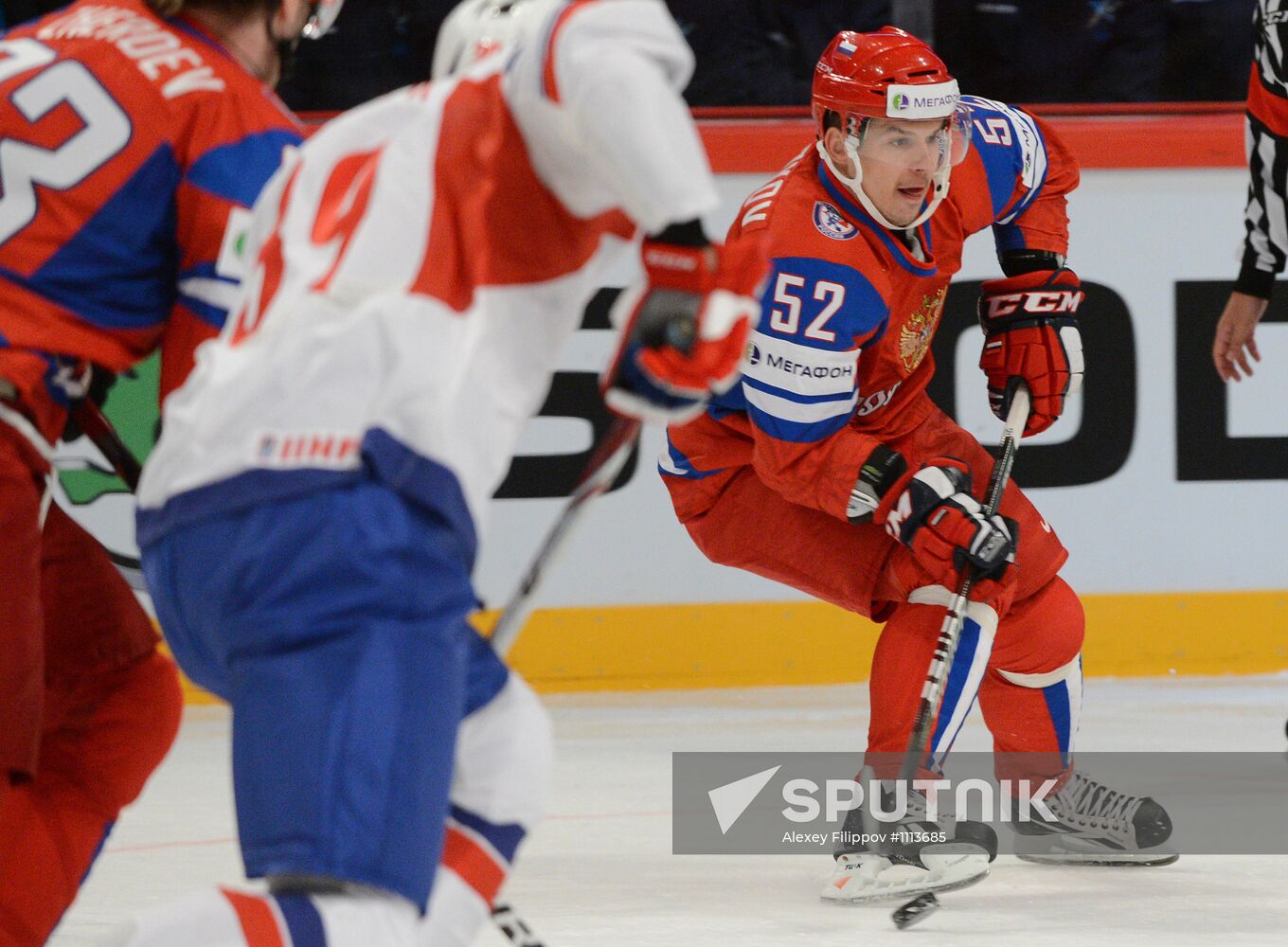 2012 Men's World Ice Hockey Championships. Russia vs. Norway