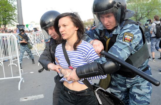 Opposition stages March of Millions rally in Moscow