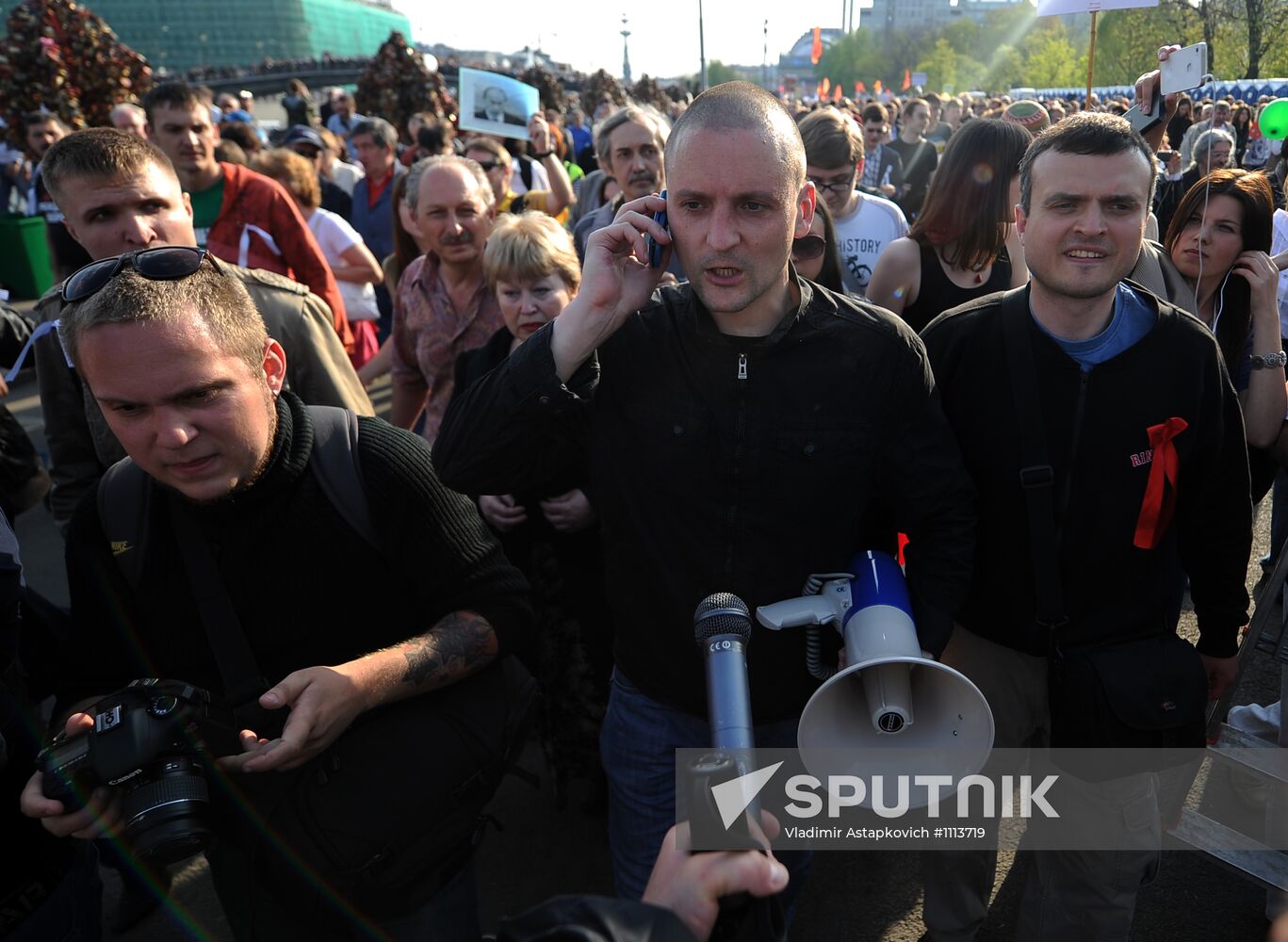 Opposition stages March of Millions rally in Moscow