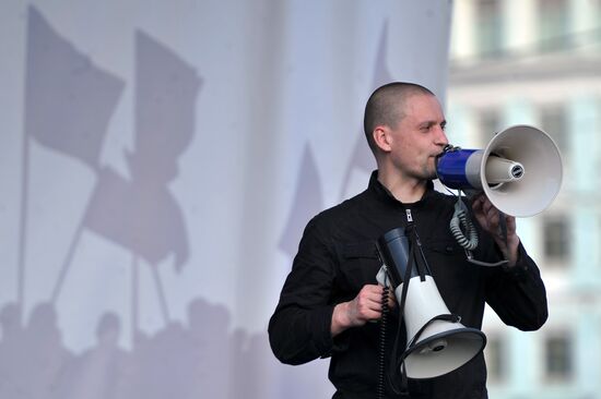 Opposition stages March of Millions rally in Moscow