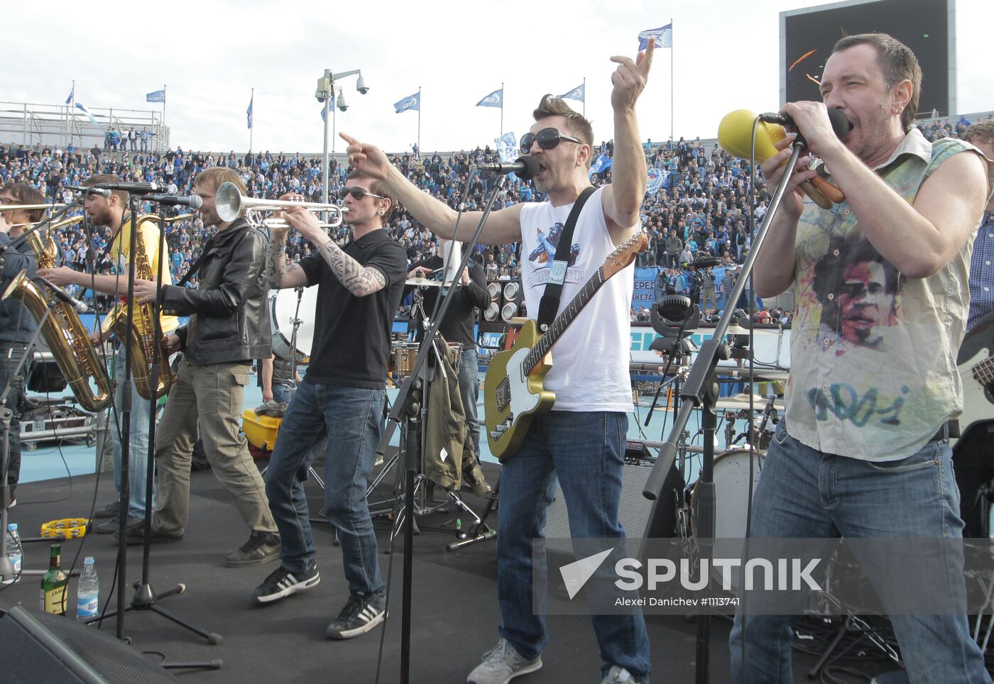 Football RFPL. Match Zenit - Spartak