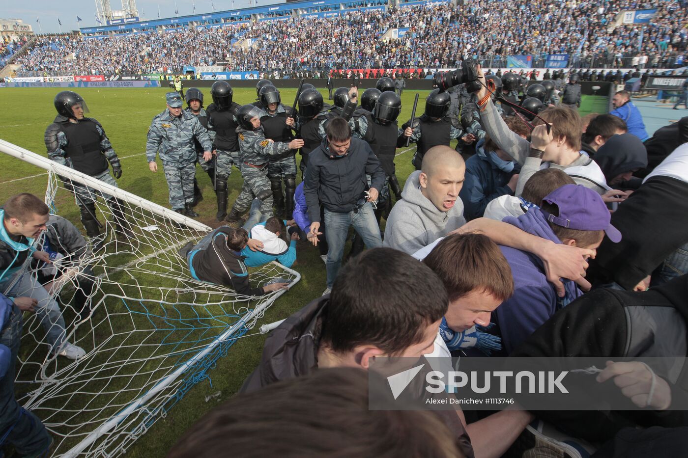 Russian Football Premier League. Zenit vs. Spartak