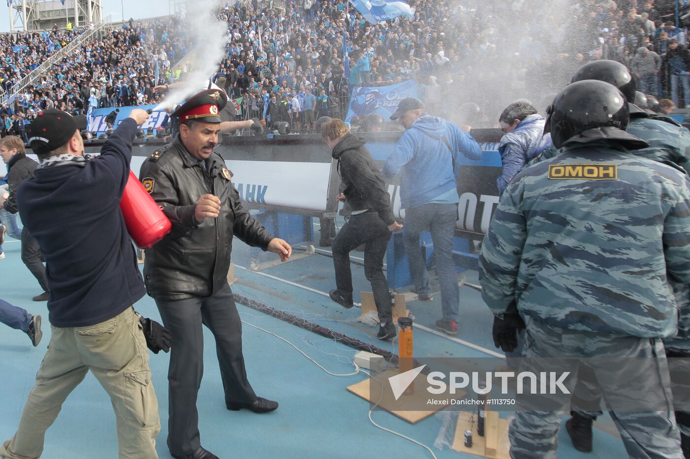 Russian Football Premier League. Zenit vs. Spartak