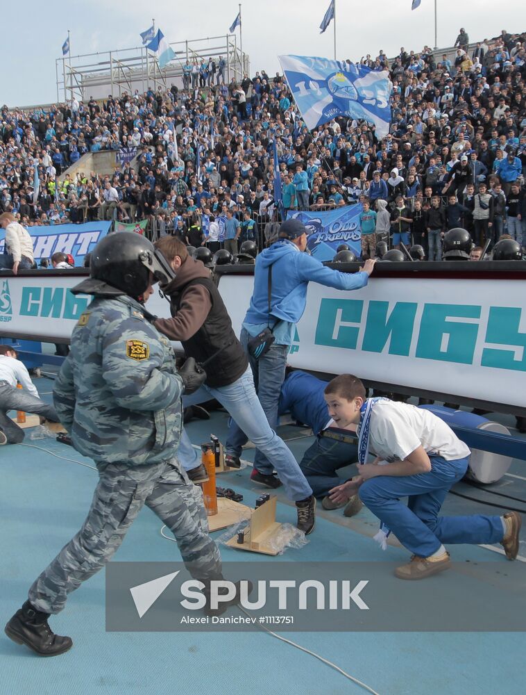 Russian Football Premier League. Zenit vs. Spartak