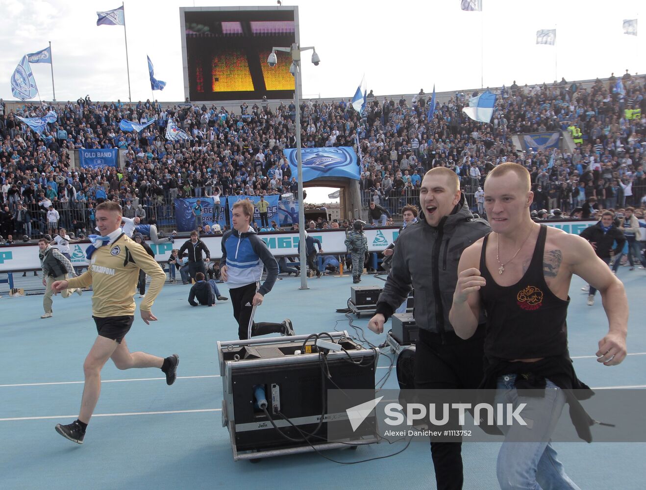 Russian Football Premier League. Zenit vs. Spartak