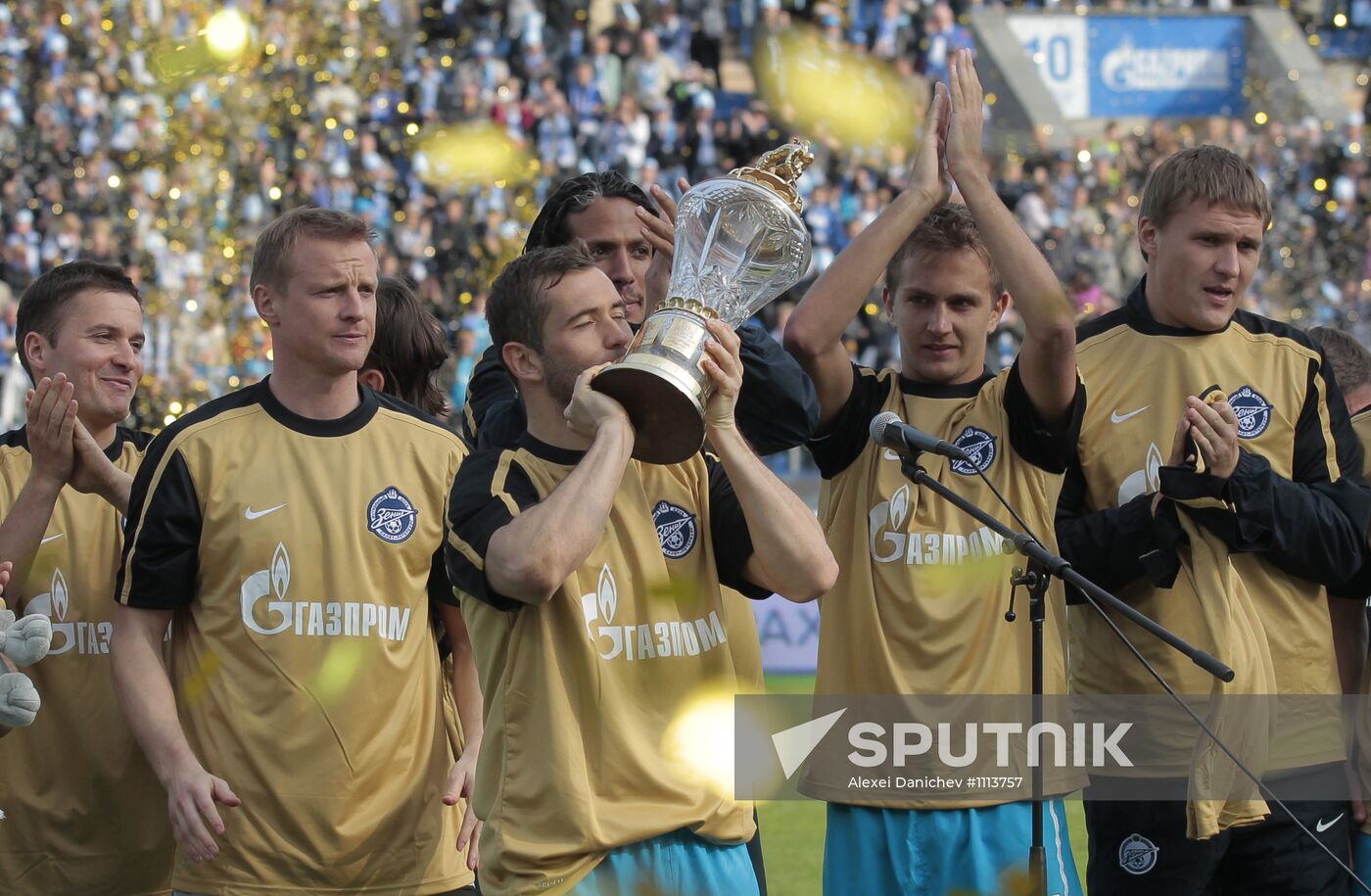Russian Football Premier League. Zenit vs. Spartak
