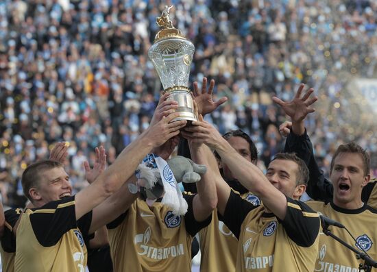 Russian Football Premier League. Zenit vs. Spartak