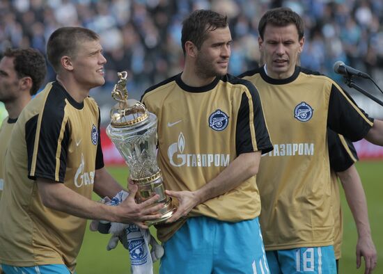 Russian Football Premier League. Zenit vs. Spartak