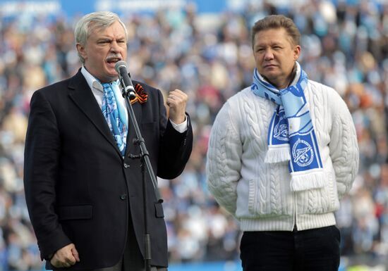 Russian Football Premier League. Zenit vs. Spartak