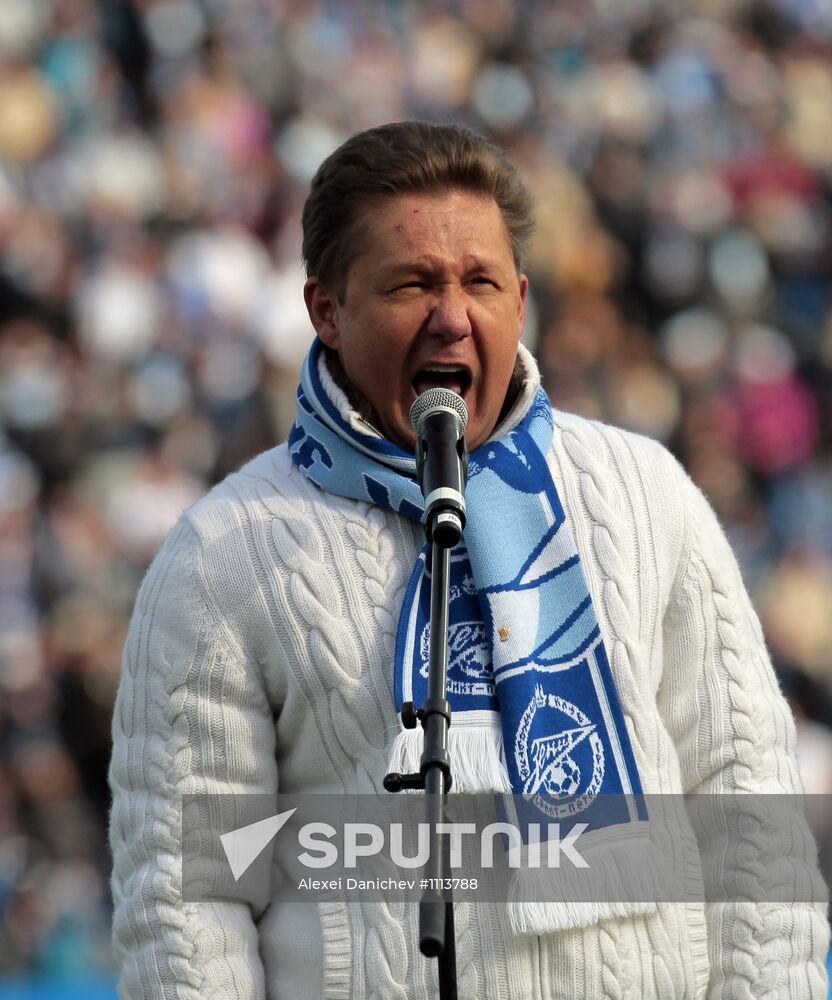 Russian Football Premier League. Zenit vs. Spartak