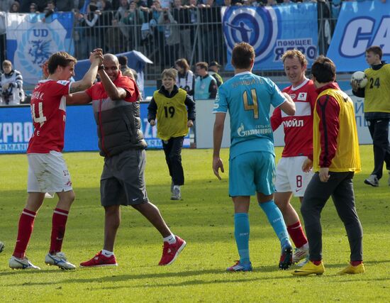 Russian Football Premier League. Zenit vs. Spartak