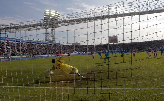 Russian Football Premier League. Zenit vs. Spartak