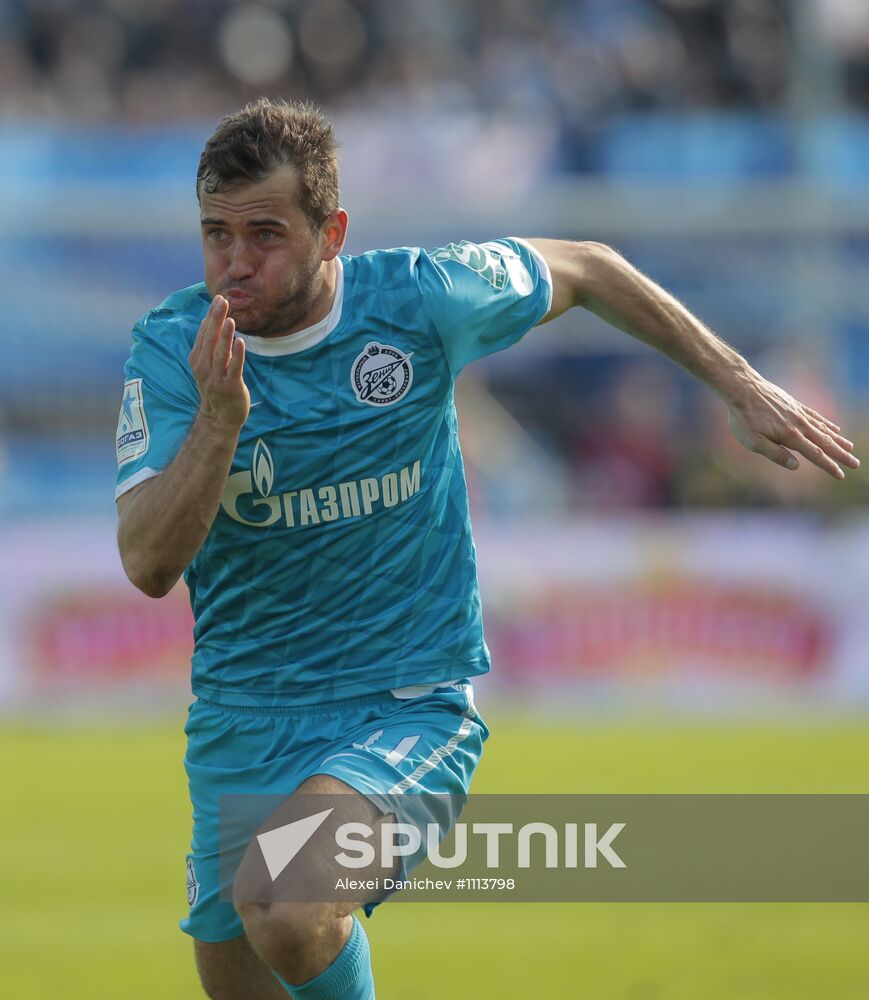 Russian Football Premier League. Zenit vs. Spartak