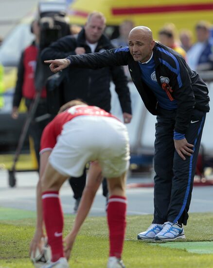 Russian Football Premier League. Zenit vs. Spartak
