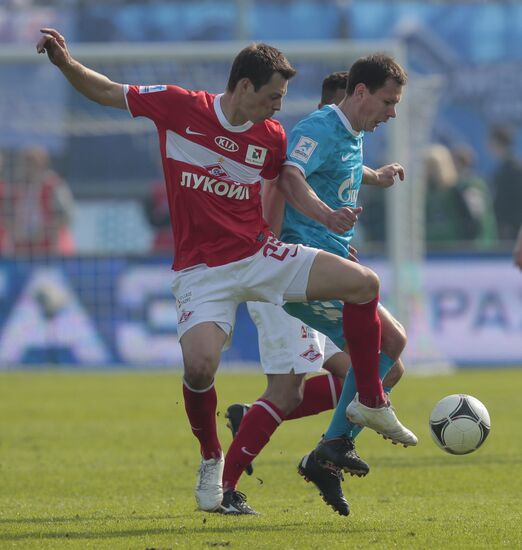 Russian Football Premier League. Zenit vs. Spartak