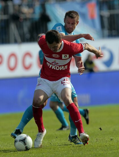 Russian Football Premier League. Zenit vs. Spartak