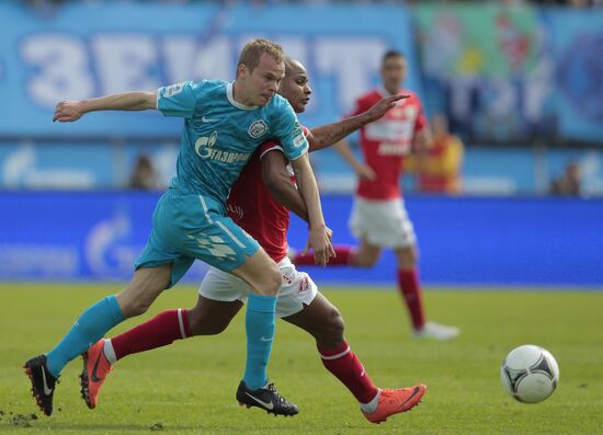 Russian Football Premier League. Zenit vs. Spartak