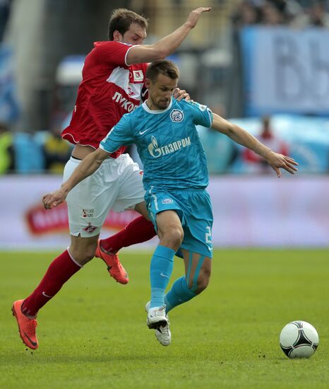 Russian Football Premier League. Zenit vs. Spartak