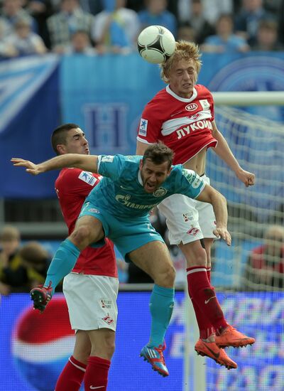 Russian Football Premier League. Zenit vs. Spartak