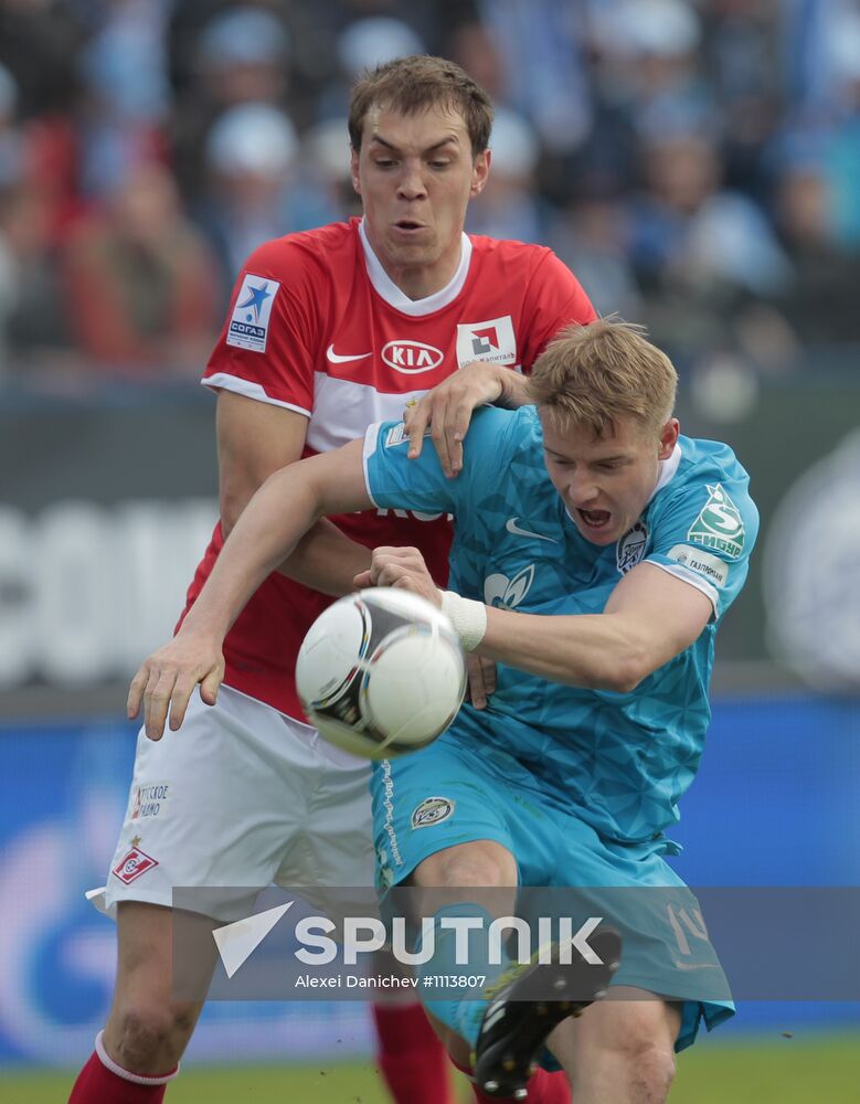 Russian Football Premier League. Zenit vs. Spartak