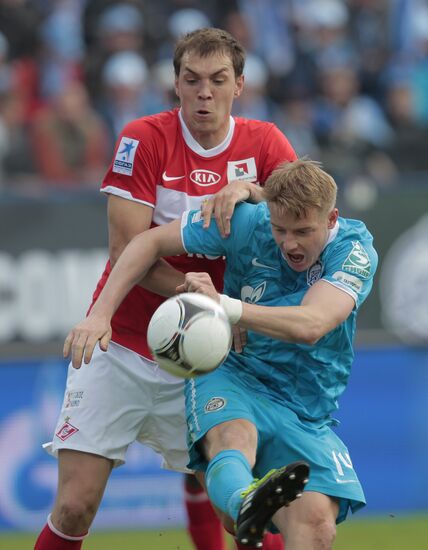 Russian Football Premier League. Zenit vs. Spartak