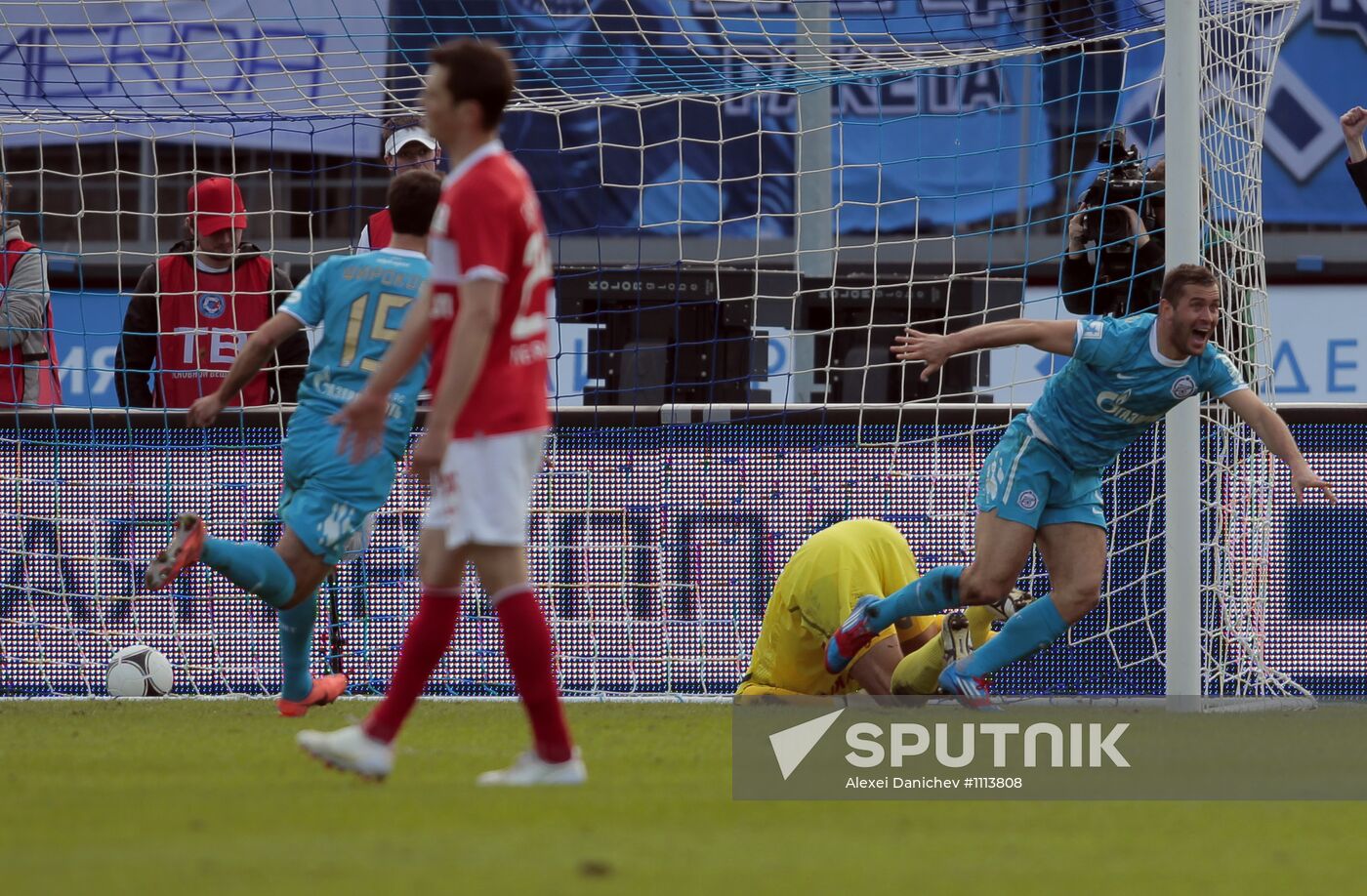 Russian Football Premier League. Zenit vs. Spartak